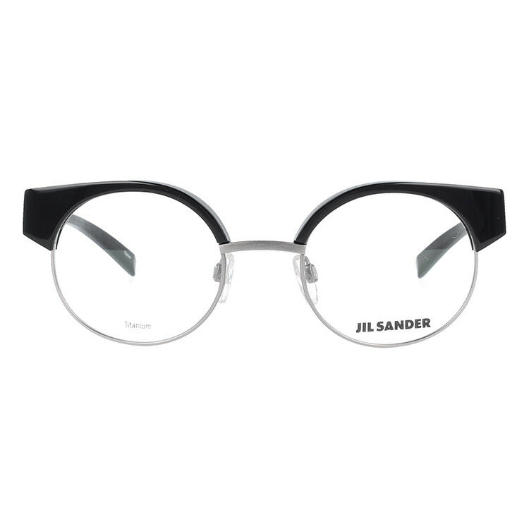 ジルサンダー メガネフレーム JIL SANDER 度付き 度なし 伊達 だて 眼鏡 メンズ レディース J2006-A 48サイズ ラウンド型 UVカット 紫外線 ラッピング無料