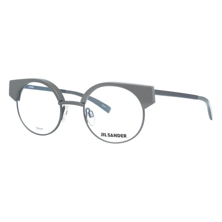 【選べる15色 ライトカラーレンズ】ジルサンダー ライトカラーレンズ サングラス JIL SANDER メンズ レディース J2006-C 48サイズ ラウンド型 UVカット 紫外線 ラッピング無料