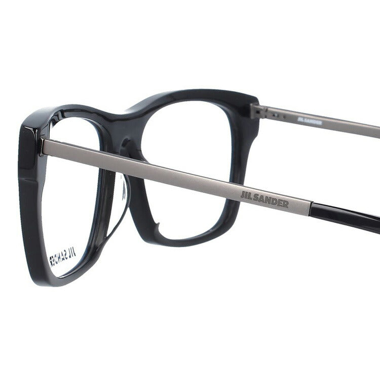 ジルサンダー メガネフレーム JIL SANDER 度付き 度なし 伊達 だて 眼鏡 メンズ レディース J4006-K 55サイズ アジアンフィット ウェリントン型 UVカット 紫外線 ラッピング無料