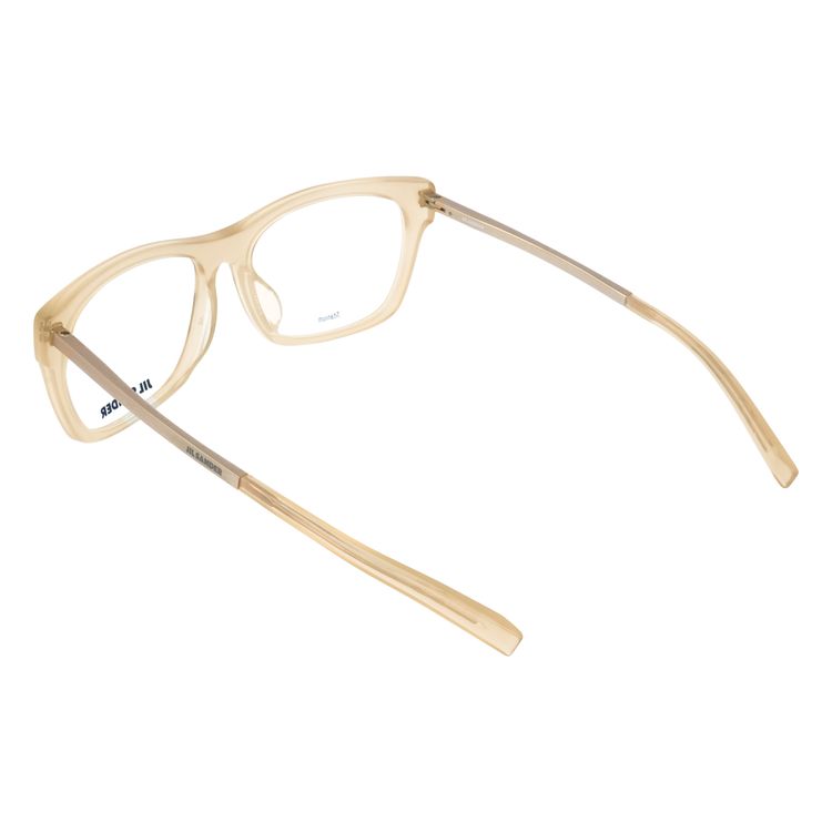 ジルサンダー メガネフレーム JIL SANDER 度付き 度なし 伊達 だて 眼鏡 メンズ レディース J4006-N 55サイズ アジアンフィット ウェリントン型 UVカット 紫外線 ラッピング無料