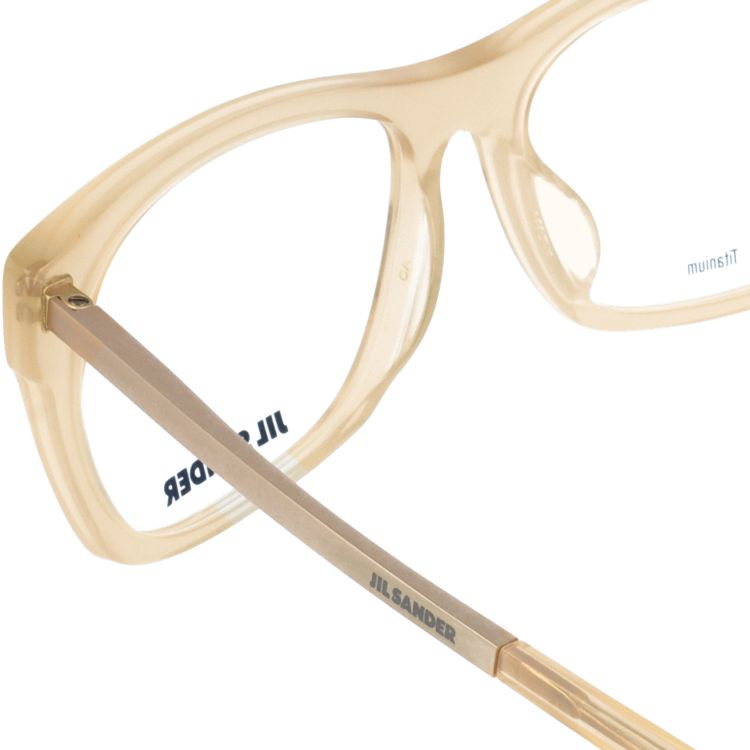 【選べる15色 ライトカラーレンズ】ジルサンダー ライトカラーレンズ サングラス JIL SANDER メンズ レディース J4006-N 55サイズ アジアンフィット ウェリントン型 UVカット 紫外線 ラッピング無料