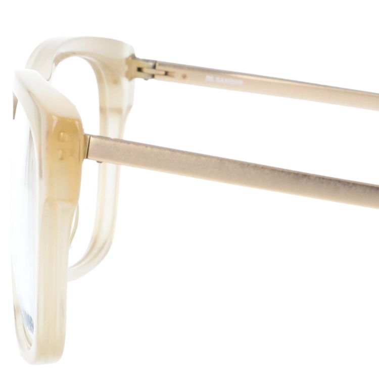 ジルサンダー メガネフレーム JIL SANDER 度付き 度なし 伊達 だて 眼鏡 メンズ レディース J4006-N 55サイズ アジアンフィット ウェリントン型 UVカット 紫外線 ラッピング無料