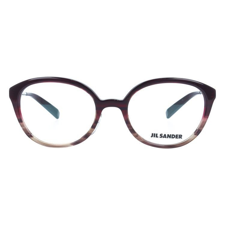 ジルサンダー メガネフレーム JIL SANDER 度付き 度なし 伊達 だて 眼鏡 メンズ レディース J4007-D 52サイズ レギュラーフィット レディース UVカット 紫外線 ラッピング無料