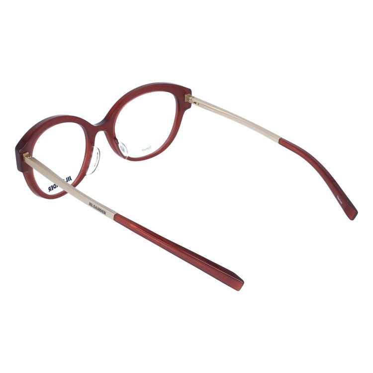ジルサンダー メガネフレーム JIL SANDER 度付き 度なし 伊達 だて 眼鏡 メンズ レディース J4010-D 52サイズ レギュラーフィット レディース UVカット 紫外線 ラッピング無料