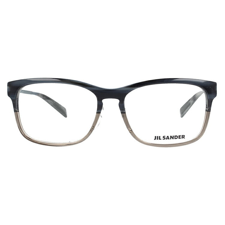 ジルサンダー メガネフレーム JIL SANDER 度付き 度なし 伊達 だて 眼鏡 メンズ レディース J4011-B 55サイズ レギュラーフィット スクエア型 UVカット 紫外線 ラッピング無料