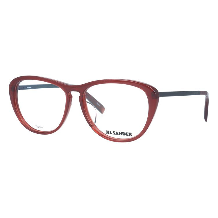 【選べる15色 ライトカラーレンズ】ジルサンダー ライトカラーレンズ サングラス JIL SANDER メンズ レディース J4013-B 53サイズ レギュラーフィット レディース ウェリントン型 UVカット 紫外線 ラッピング無料