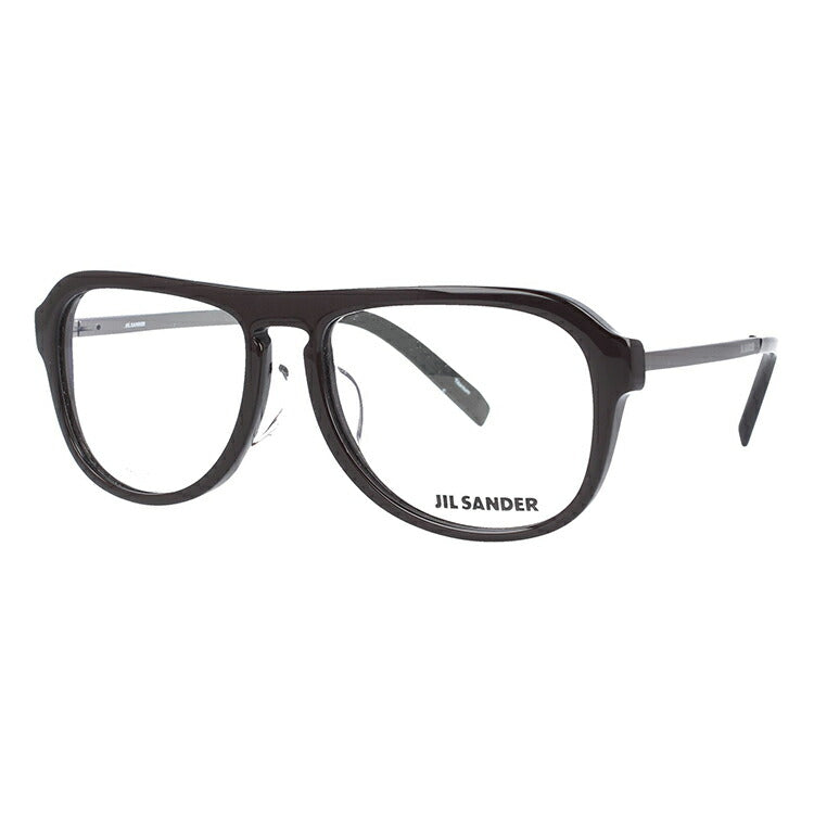ジルサンダー メガネフレーム JIL SANDER 度付き 度なし 伊達 だて 眼鏡 メンズ レディース J4014-C 55サイズ レギュラーフィット UVカット 紫外線 ラッピング無料