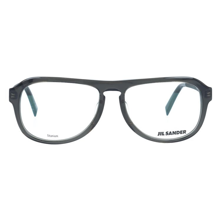 ジルサンダー メガネフレーム JIL SANDER 度付き 度なし 伊達 だて 眼鏡 メンズ レディース J4014-D 55サイズ レギュラーフィット UVカット 紫外線 ラッピング無料