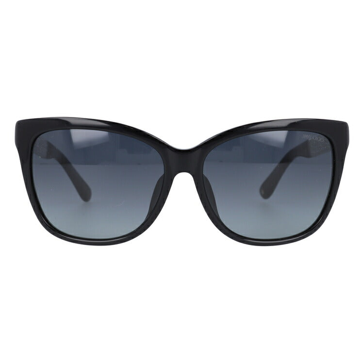 【国内正規品】ジミーチュウ サングラス JIMMY CHOO CORA FS FA3/HD 58 ブラック/グリッター アジアンフィット スクエア型 レディース 女性用 UVカット 紫外線対策 UV対策 おしゃれ ギフト ラッピング無料