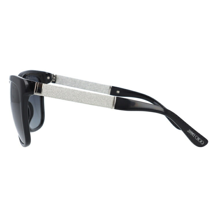 【国内正規品】ジミーチュウ サングラス JIMMY CHOO CORA FS FA3/HD 58 ブラック/グリッター アジアンフィット スクエア型 レディース 女性用 UVカット 紫外線対策 UV対策 おしゃれ ギフト ラッピング無料
