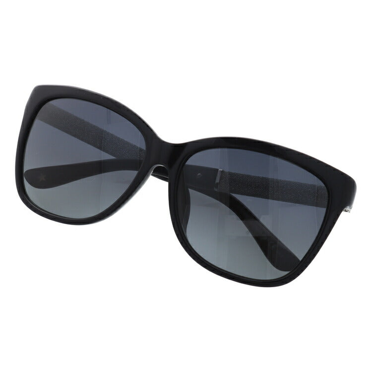 【国内正規品】ジミーチュウ サングラス JIMMY CHOO CORA FS FA3/HD 58 ブラック/グリッター アジアンフィット スクエア型 レディース 女性用 UVカット 紫外線対策 UV対策 おしゃれ ギフト ラッピング無料