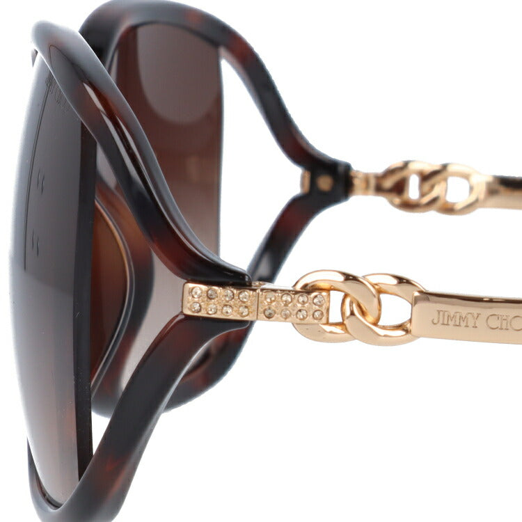 【国内正規品】ジミーチュウ サングラス JIMMY CHOO LOOP FS AXX/J6 61 ハバナ/ローズゴールド アジアンフィット べっこう スクエア型 レディース 女性用 UVカット 紫外線対策 UV対策 おしゃれ ギフト ラッピング無料
