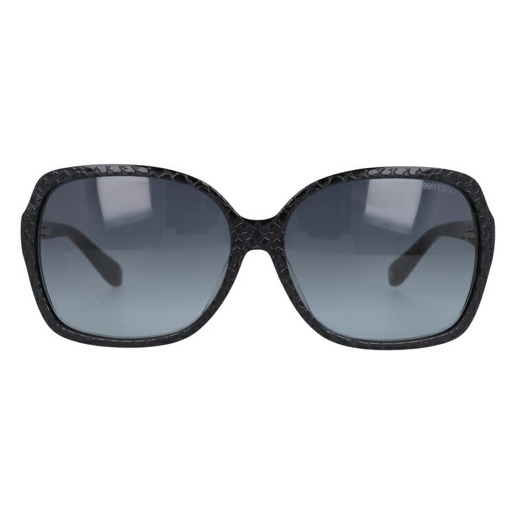 【国内正規品】ジミーチュウ サングラス JIMMY CHOO LORI FS 6UI/HD 61 ブラック/グレー アジアンフィット スクエア型 レディース 女性用 UVカット 紫外線対策 UV対策 おしゃれ ギフト ラッピング無料