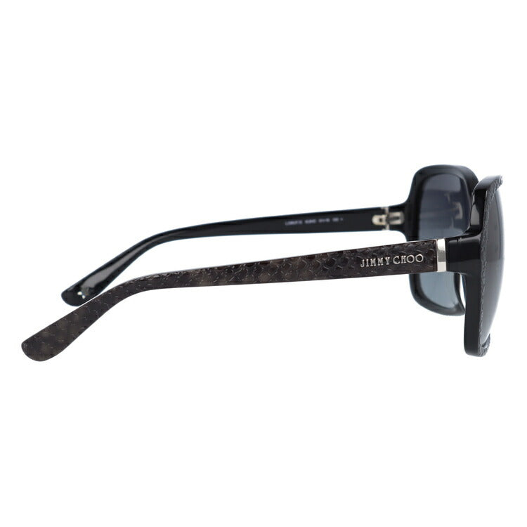 【国内正規品】ジミーチュウ サングラス JIMMY CHOO LORI FS 6UI/HD 61 ブラック/グレー アジアンフィット スクエア型 レディース 女性用 UVカット 紫外線対策 UV対策 おしゃれ ギフト ラッピング無料