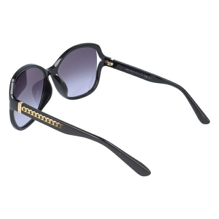 【国内正規品】ジミーチュウ JIMMY CHOO サングラス PATTY FS 19T/HD 61 ブラック アジアンフィット レディース 女性用 UVカット 紫外線対策 UV対策 おしゃれ ギフト ラッピング無料
