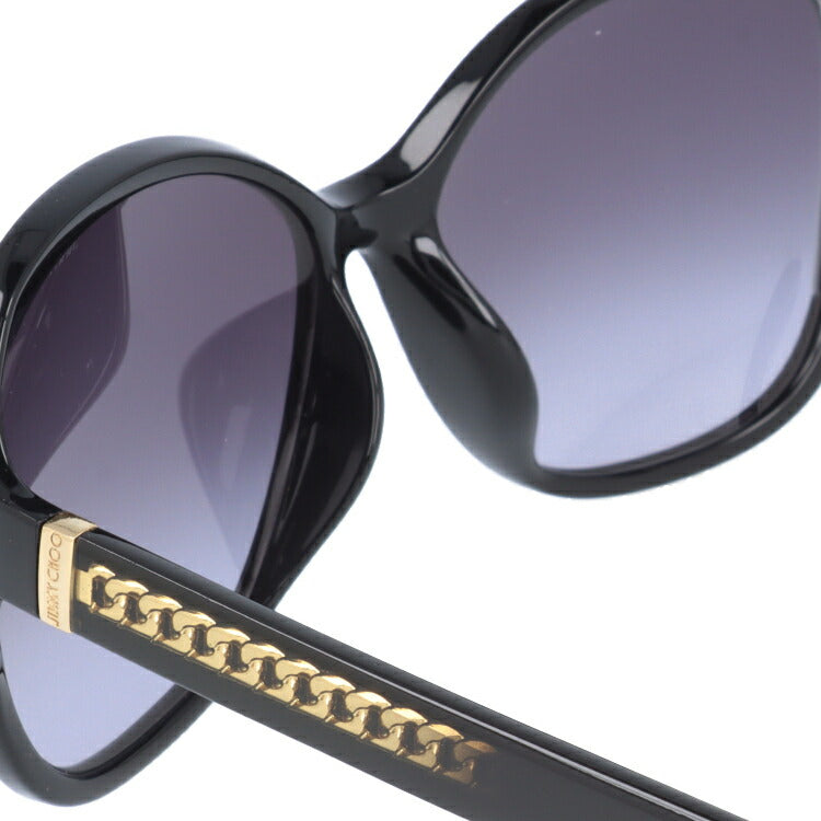 【国内正規品】ジミーチュウ JIMMY CHOO サングラス PATTY FS 19T/HD 61 ブラック アジアンフィット レディース 女性用 UVカット 紫外線対策 UV対策 おしゃれ ギフト ラッピング無料