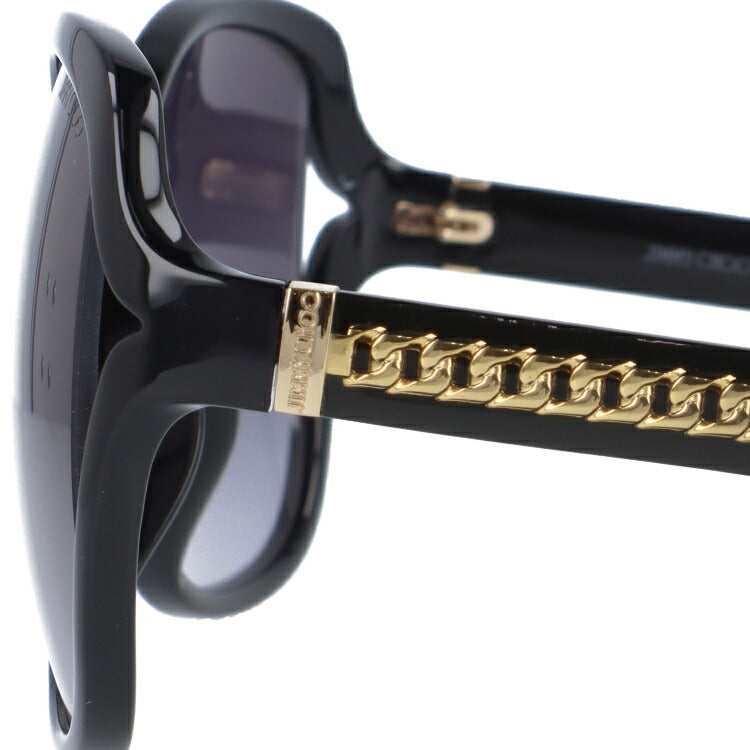 【国内正規品】ジミーチュウ JIMMY CHOO サングラス PATTY FS 19T/HD 61 ブラック アジアンフィット レディース 女性用 UVカット 紫外線対策 UV対策 おしゃれ ギフト ラッピング無料