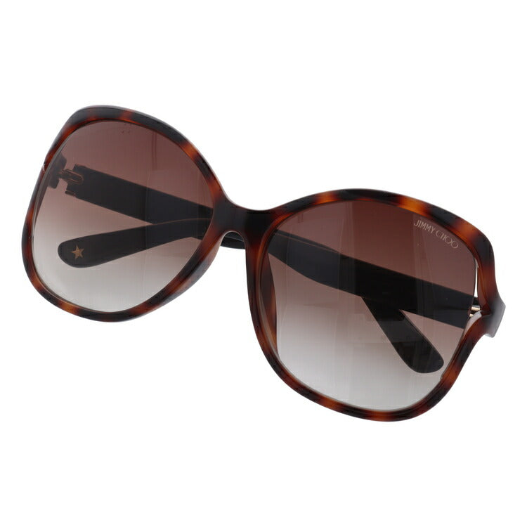 【国内正規品】ジミーチュウ JIMMY CHOO サングラス PATTY FS 6X2/JD 61 ハバナ アジアンフィット レディース 女性用 UVカット 紫外線対策 UV対策 おしゃれ ギフト ラッピング無料