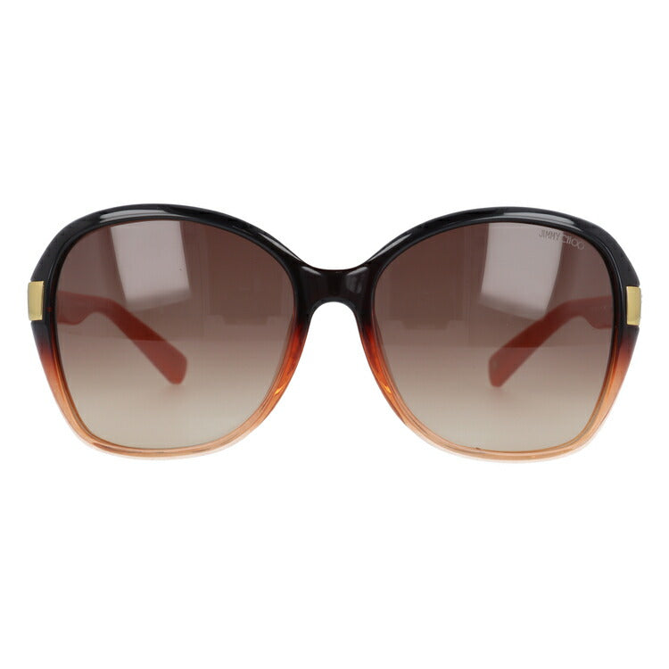 【国内正規品】ジミーチュウ JIMMY CHOO サングラス ALANA FS EXN/D8 59 オレンジ/ブラック アジアンフィット レディース 女性用 UVカット 紫外線対策 UV対策 おしゃれ ギフト ラッピング無料