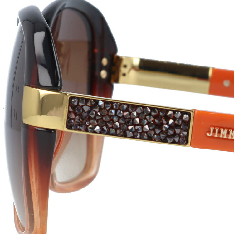 【国内正規品】ジミーチュウ JIMMY CHOO サングラス ALANA FS EXN/D8 59 オレンジ/ブラック アジアンフィット レディース 女性用 UVカット 紫外線対策 UV対策 おしゃれ ギフト ラッピング無料