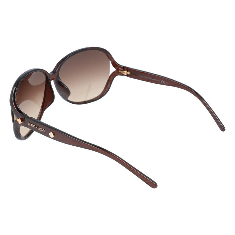 【訳あり】【国内正規品】ジミーチュウ サングラス アジアンフィット JIMMY CHOO SOL FS TBG/D8 64サイズ バタフライ型 レディース 女性用 アイウェア UVカット 紫外線対策 UV対策 おしゃれ ギフト ラッピング無料
