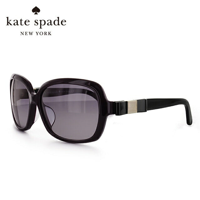 【訳あり】ケイトスペード kate spade サングラス CHANDRA FS 6LV/EU 59 オウバジーンブラック アジアンフィット スクエア型 レディース 女性用 アイウェア UVカット 紫外線対策 UV対策 おしゃれ ギフト ラッピング無料