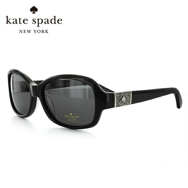 【訳あり】ケイトスペード 偏光サングラス kate spade CHEYENNE PS 807/Y2 55 ブラック 釣り ドライブ レディース モデル UVカット ラッピング無料