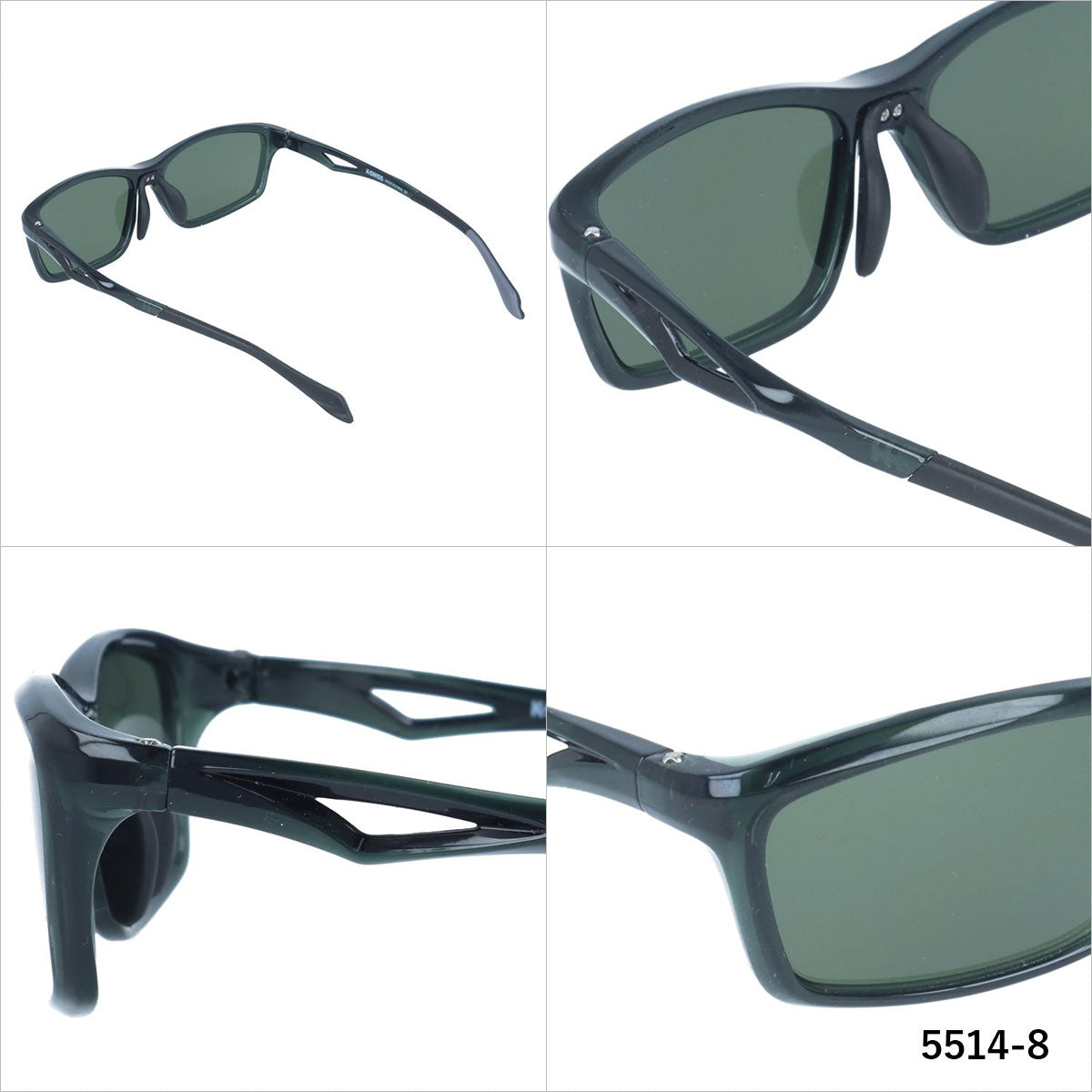 ケースイス サングラス カラーレンズ メンズ レディース UVカット K-SWISS ブランド KSS 5514 56 スクエア | 紫外線 対策 おすすめ 人気 プレゼント 運転 ドライブ レジャー キャンプ アウトドア 釣り フィッシング 海 川 山 春 夏 秋 冬 ランニング