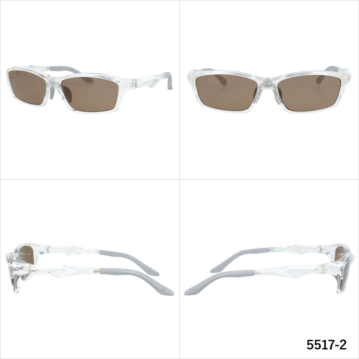 ケースイス サングラス アジアンフィット(フレキシブルノーズパッド) K-SWISS KSS 5517 57サイズ 全3カラー スポーツ型 スクエア ユニセックス メンズ レディース