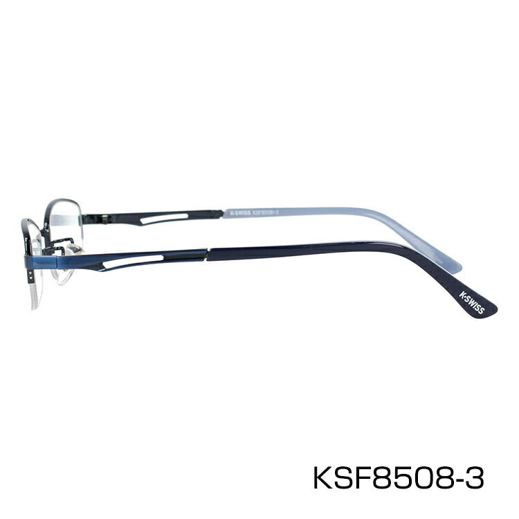 メガネ 眼鏡 度付き 度なし おしゃれ K-SWISS ケースイス KSF 8508 全3色 48サイズ スクエア型 メンズ 男性 UVカット 紫外線 ブランド サングラス 伊達 ダテ|老眼鏡・PCレンズ・カラーレンズ・遠近両用対応可能 ラッピング無料