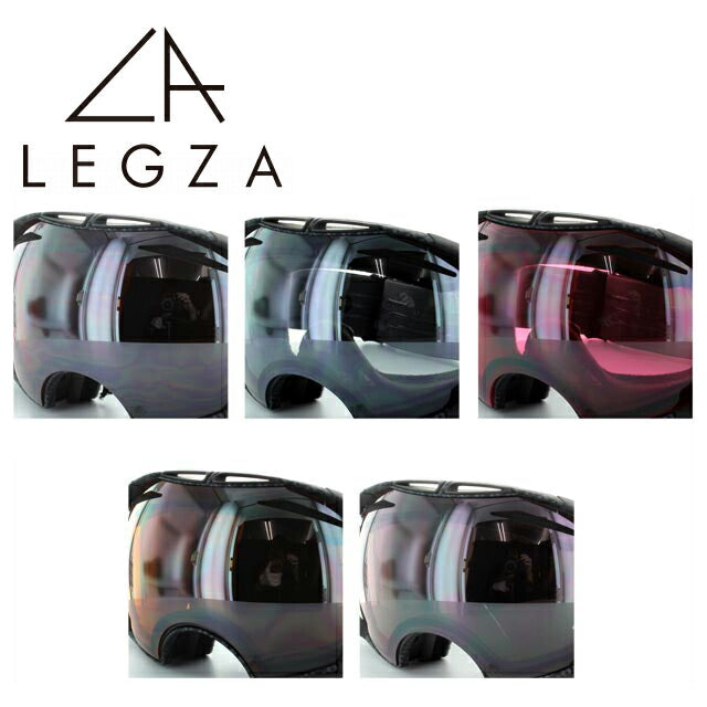 オークリー ゴーグル用 OAKLEY AIRBRAKE 専用 交換レンズ S3 エアブレイク LEGZA製 ブラウンミラー ライトグレー ピンク ライトブラウンミラー ライトピンクミラー ダブルレンズ 曇り止め アジアンフィット 全天候対応 ラッピング無料