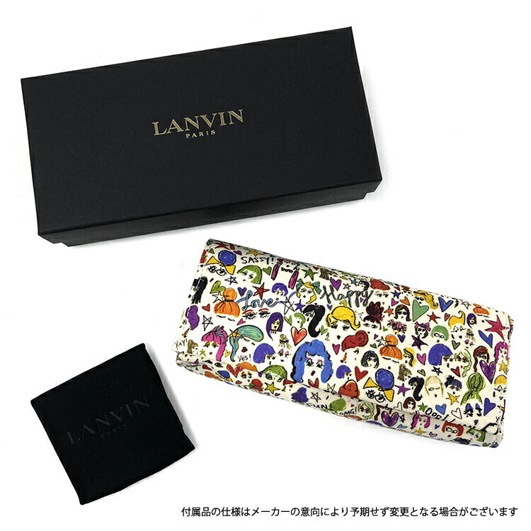 【国内正規品】ランバン パリス サングラス レギュラーフィット LANVIN PARIS SLN676V 0APA 55サイズ ウェリントン型 メンズ レディース ラッピング無料
