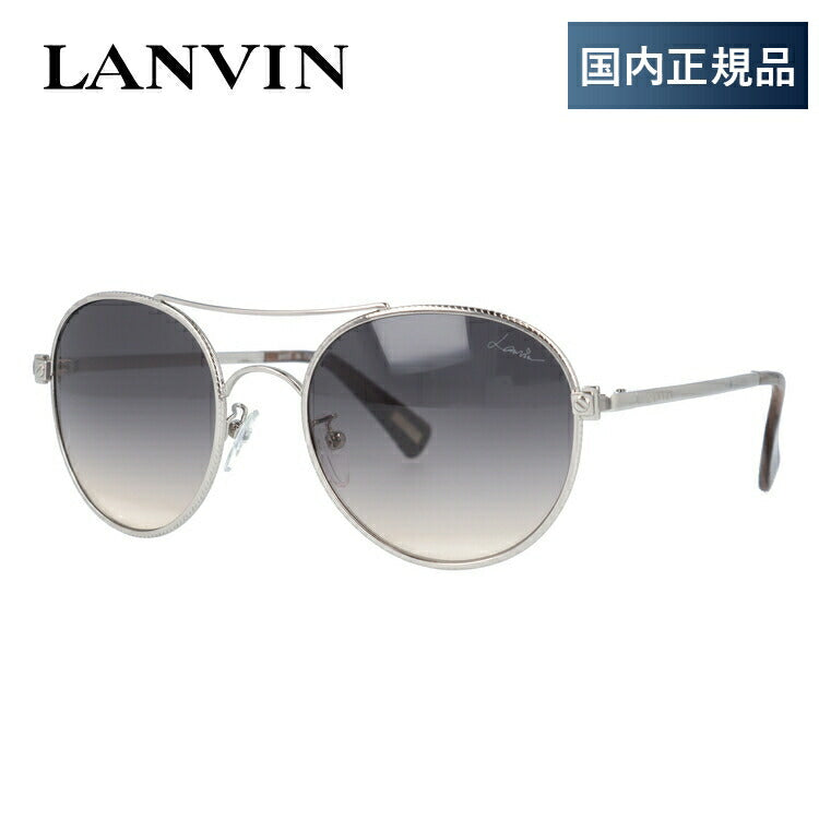 【国内正規品】ランバン パリス サングラス LANVIN PARIS SLN067 0579 53サイズ ラウンド(ダブルブリッジ) メンズ レディース ラッピング無料