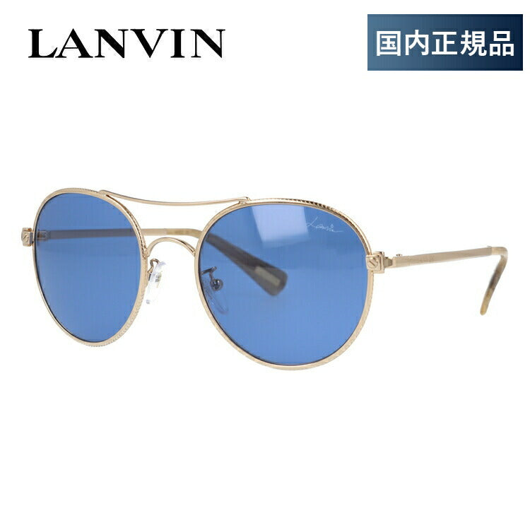 【国内正規品】ランバン パリス サングラス LANVIN PARIS SLN067 300B 53サイズ ラウンド(ダブルブリッジ) メンズ レディース ラッピング無料