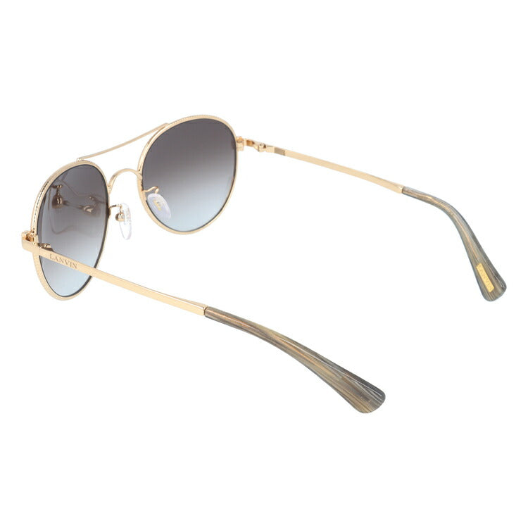 【訳あり】【国内正規品】ランバン パリス サングラス LANVIN PARIS SLN067 300F 53サイズ ラウンド(ダブルブリッジ) メンズ レディース ラッピング無料