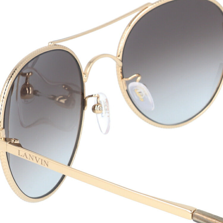 【訳あり】【国内正規品】ランバン パリス サングラス LANVIN PARIS SLN067 300F 53サイズ ラウンド(ダブルブリッジ) メンズ レディース ラッピング無料