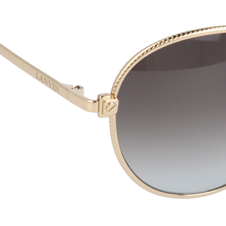 【訳あり】【国内正規品】ランバン パリス サングラス LANVIN PARIS SLN067 300F 53サイズ ラウンド(ダブルブリッジ) メンズ レディース ラッピング無料