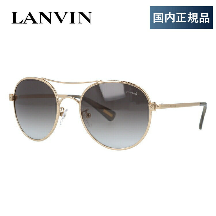 【国内正規品】ランバン パリス サングラス LANVIN PARIS SLN067 300F 53サイズ ラウンド(ダブルブリッジ) メンズ レディース ラッピング無料