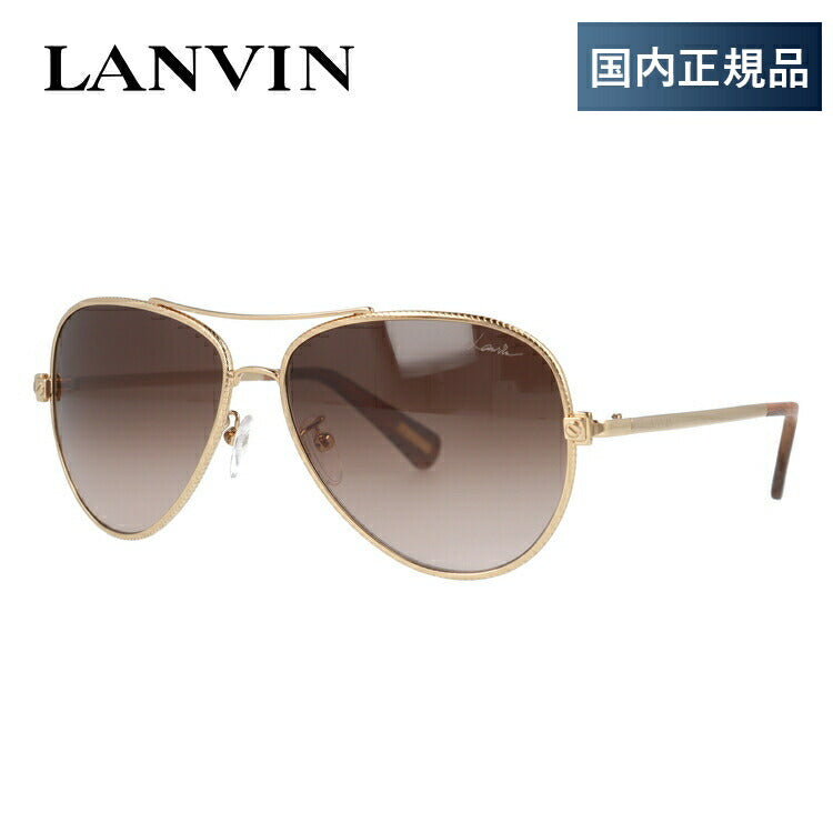 【国内正規品】ランバン パリス サングラス LANVIN PARIS SLN068 0300 58サイズ ティアドロップ（ダブルブリッジ） メンズ レディース ラッピング無料