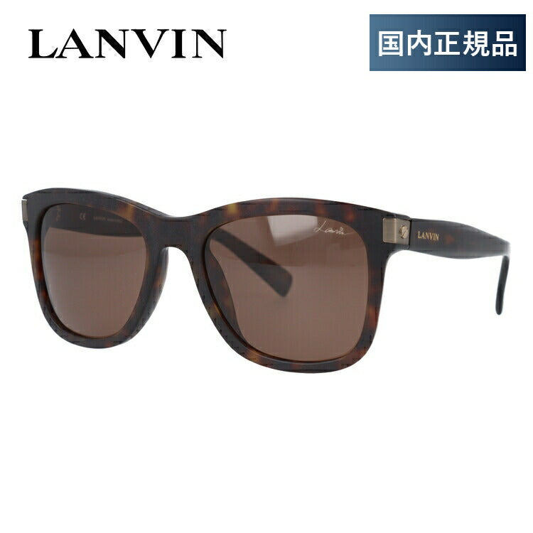 【国内正規品】ランバン パリス サングラス レギュラーフィット LANVIN PARIS SLN627 0743 53サイズ ウェリントン型 メンズ レディース ラッピング無料