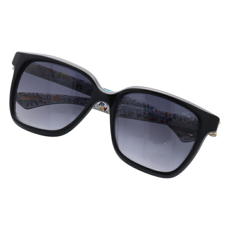 【国内正規品】ランバン パリス サングラス レギュラーフィット LANVIN PARIS SLN676V 0APA 55サイズ ウェリントン型 メンズ レディース ラッピング無料