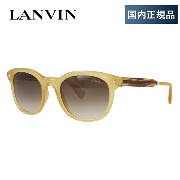 【国内正規品】ランバン パリス サングラス レギュラーフィット LANVIN PARIS SLN688 0T91 49サイズ ウェリントン型 メンズ レディース ラッピング無料