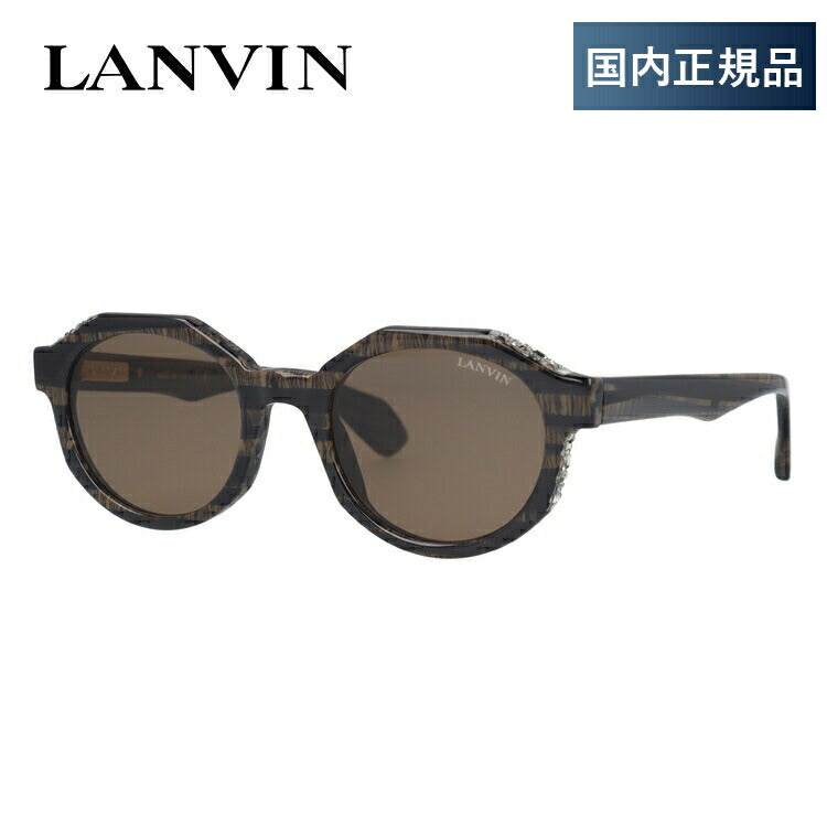 【国内正規品】ランバン パリス サングラス レギュラーフィット LANVIN PARIS SLN726S 06R7 50サイズ ボストン型 メンズ レディース ラッピング無料