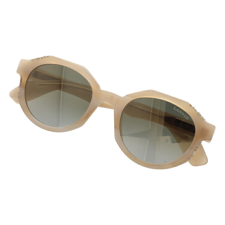 【国内正規品】ランバン パリス サングラス ミラーレンズ レギュラーフィット LANVIN PARIS SLN726S 1F9X 50サイズ ボストン型 メンズ レディース ラッピング無料
