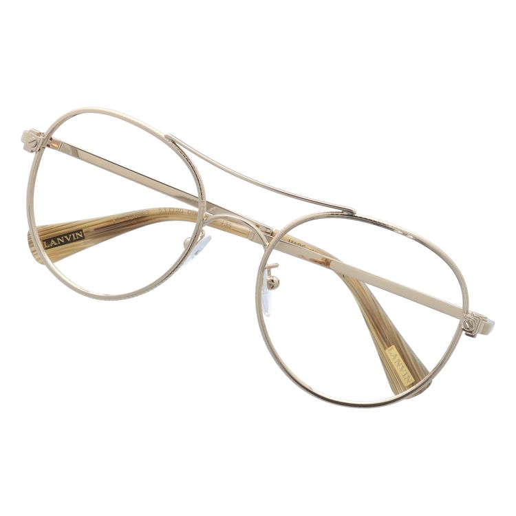 【選べるレンズ15色】【国内正規品】ランバン パリス サングラス LANVIN PARIS SLN067 300B 53サイズ ラウンド(ダブルブリッジ) メンズ レディース ラッピング無料