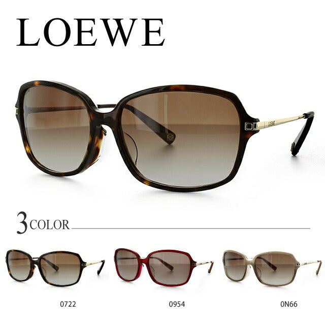 【訳あり】ロエベ サングラス LOEWE SLW903G 0722/0954/0N66 58 アジアンフィット べっこう レディース 女性用 アイウェア UVカット 紫外線対策 UV対策 おしゃれ ギフト ラッピング無料