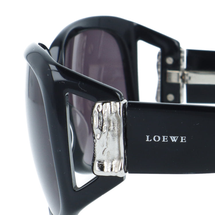 【訳あり】ロエベ サングラス アジアンフィット LOEWE SLW698M 0700 58サイズ スクエア型 ユニセックス メンズ レディース