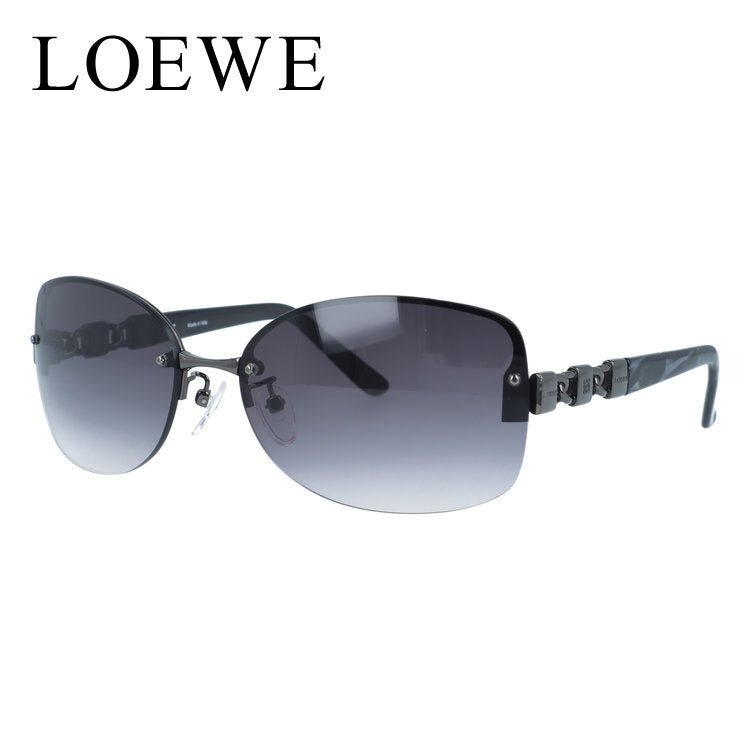 【訳あり】ロエベ サングラス LOEWE SLW384G 62サイズ バタフライ型 ユニセックス メンズ レディース