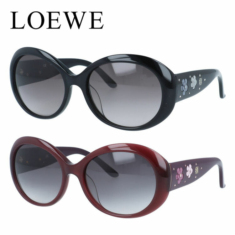 【訳あり】ロエベ サングラス アジアンフィット LOEWE SLW783G 54サイズ オーバル型 ユニセックス メンズ レディース