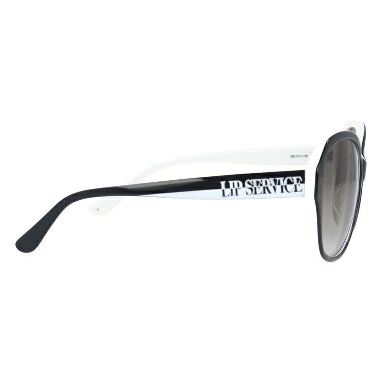 リップサービス サングラス アジアンフィット LIP SERVICE LSS-6528-1 58サイズ ウェリントン型 ユニセックス メンズ レディース